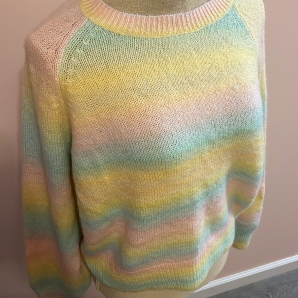 Pastel Multicolor Women's Sweater